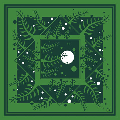 Bandana - Night Forest (Green)