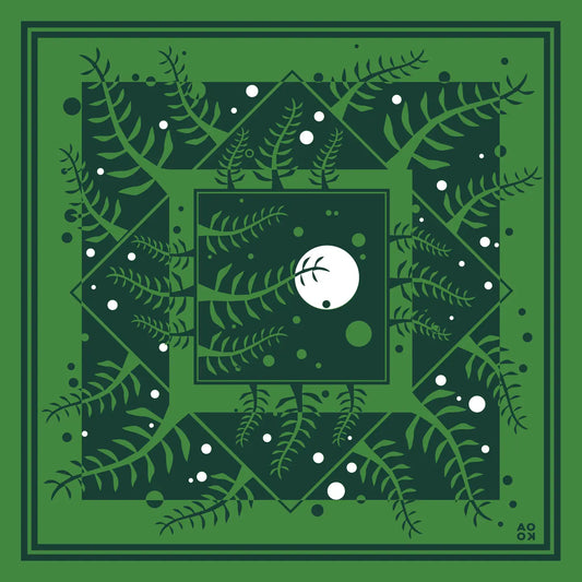 Bandana - Night Forest (Green)
