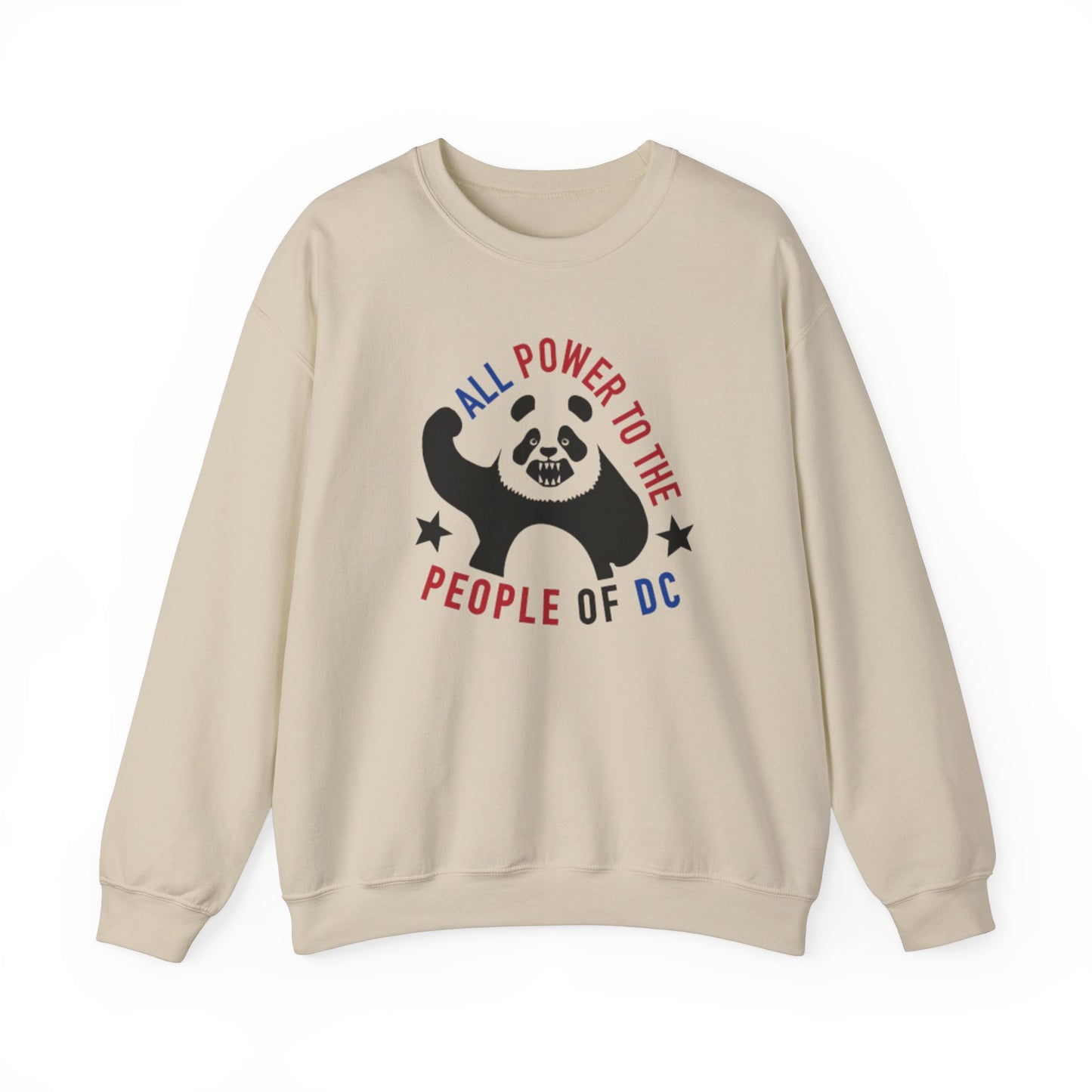 Power to the People Panda Sweatshirt