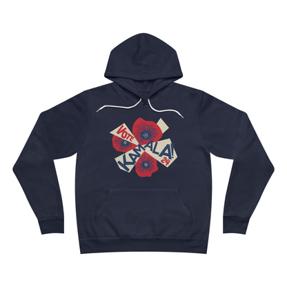 Kamala "Vote" Hoodie (blue/red) - Printify