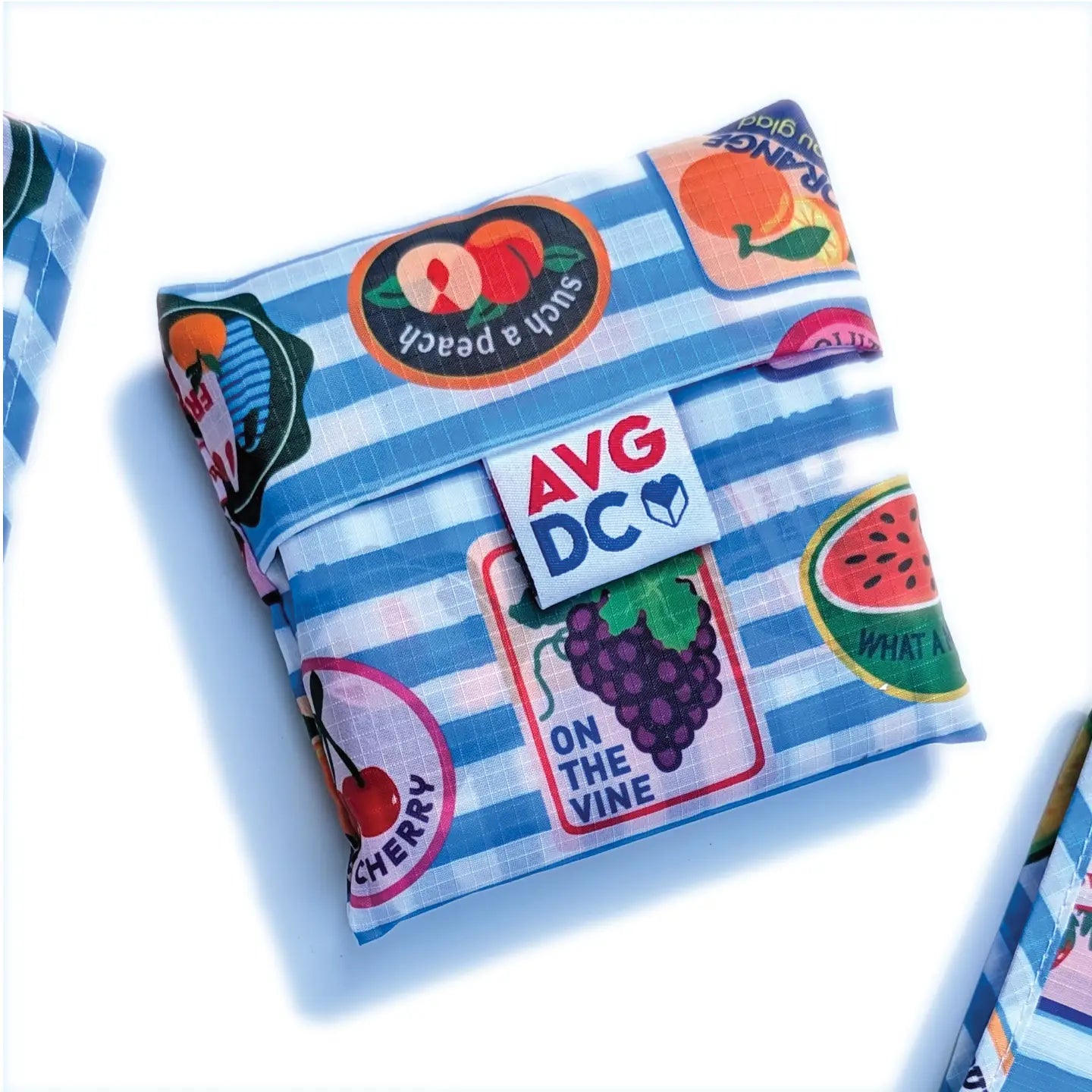 Reusable Bag - Fruit Stickers