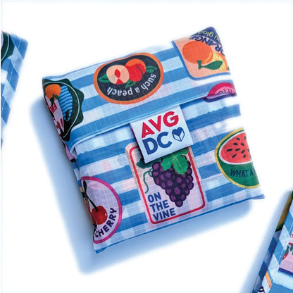 Reusable Bag - Fruit Stickers