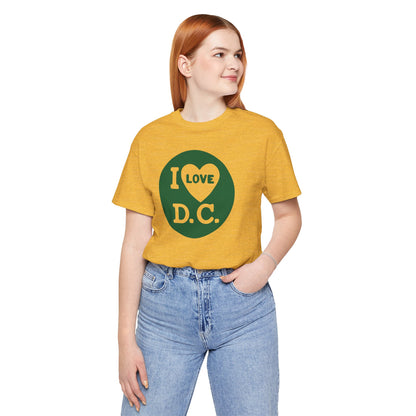 'I Love DC' Vintage Inspired Tee - Printify