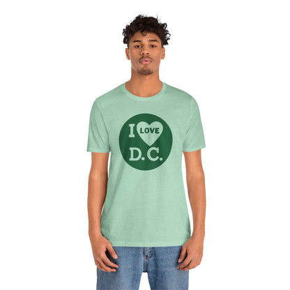 'I Love DC' Vintage Inspired Tee - Printify