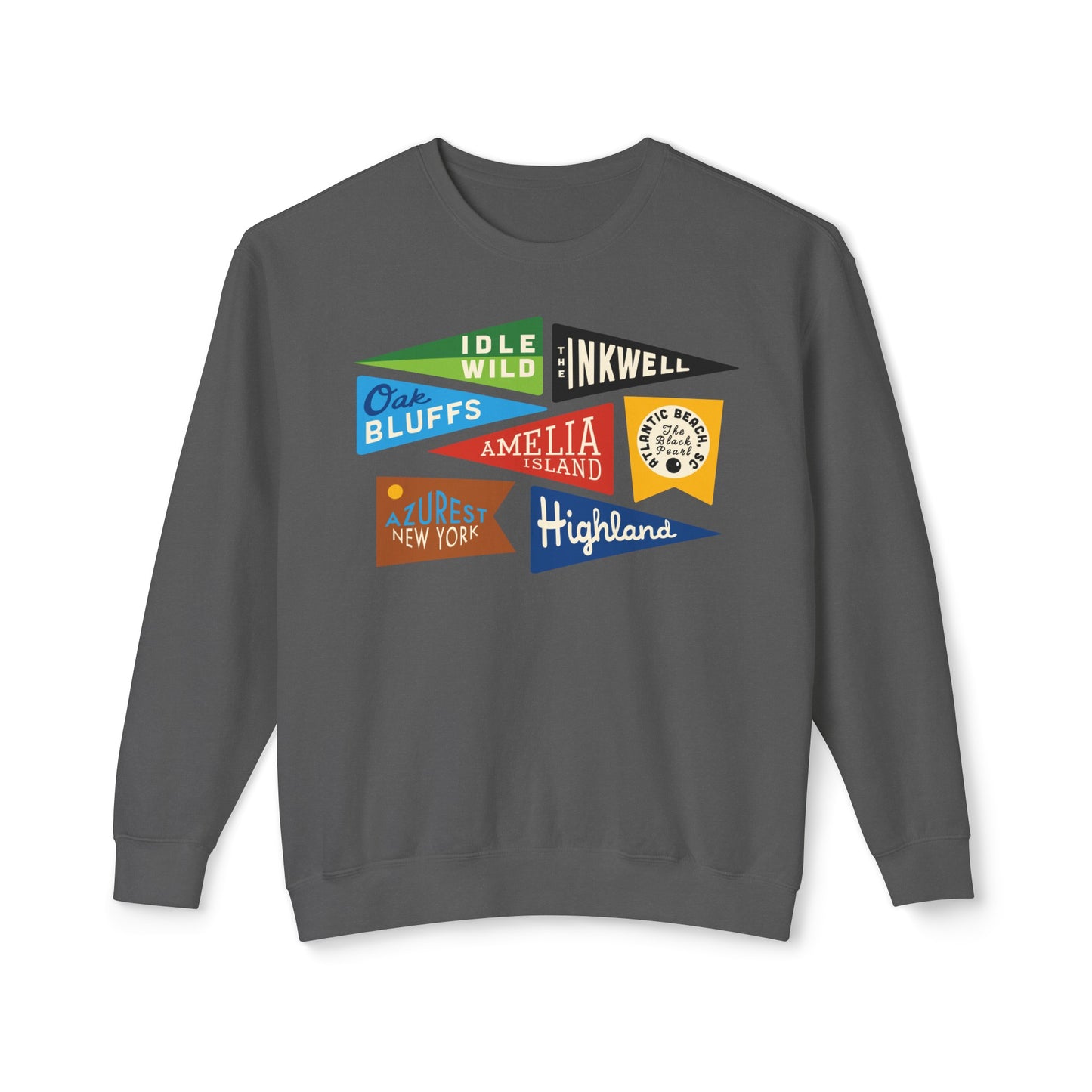 Historic Black Beaches sweatshirt - Printify