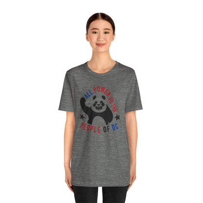 Power to the People Panda Tee - Printify