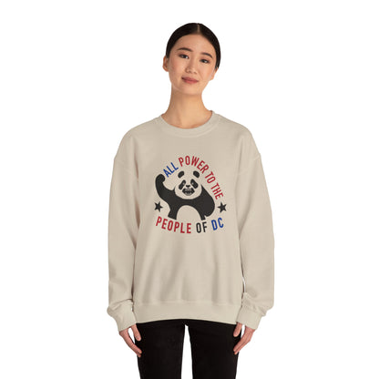 Power to the People Panda Sweatshirt