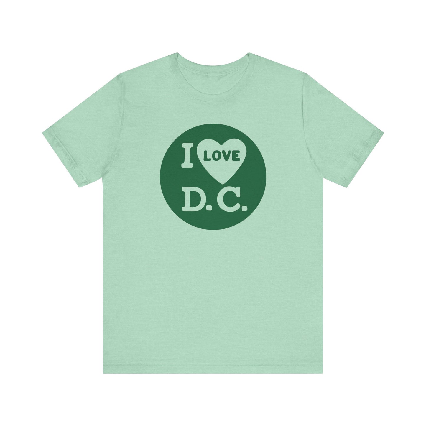 'I Love DC' Vintage Inspired Tee - Printify