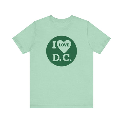 'I Love DC' Vintage Inspired Tee - Printify