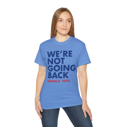 Kamala - "We're Not Going Back" Red/Blue (Printify)