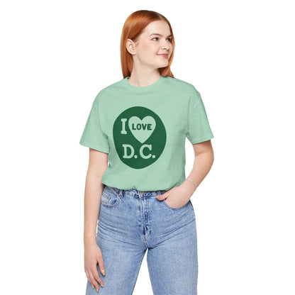 'I Love DC' Vintage Inspired Tee - Printify