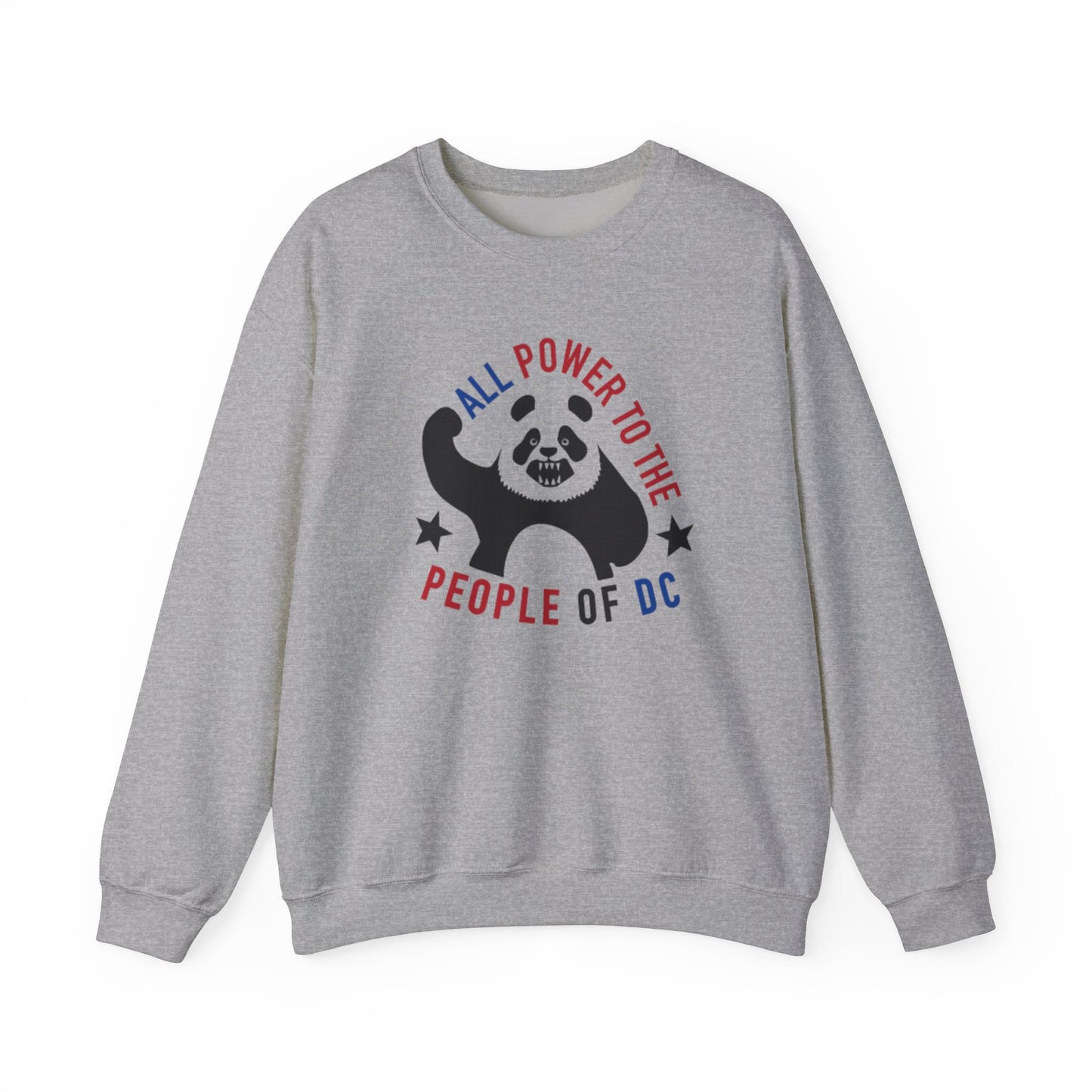 Power to the People Panda Sweatshirt