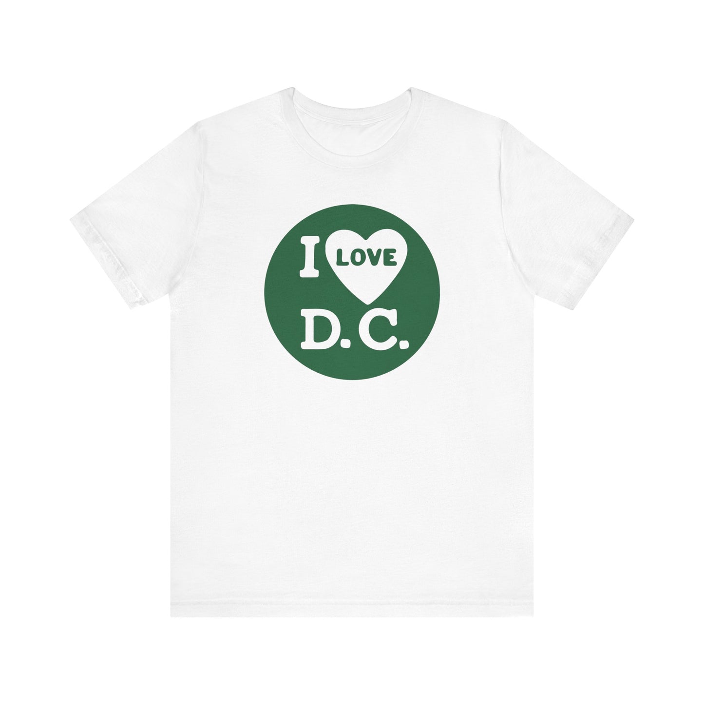 'I Love DC' Vintage Inspired Tee - Printify