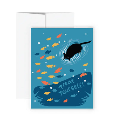 Greeting Card - Treat Yourself