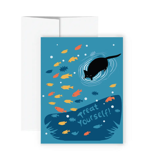 Greeting Card - Treat Yourself