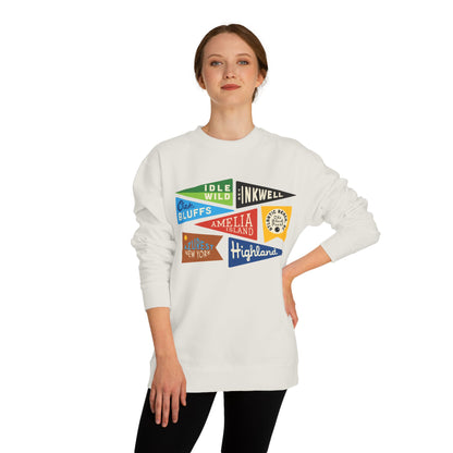 Beach Flags Sweatshirt - Print on Demand
