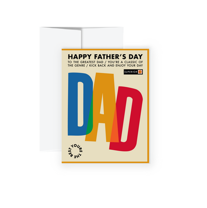 Greeting Card - Classic Jazz Dad