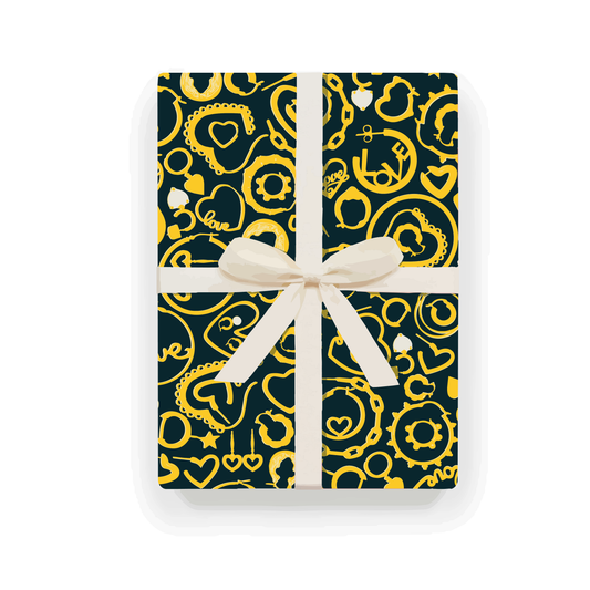 Wrapping Paper - Hoops