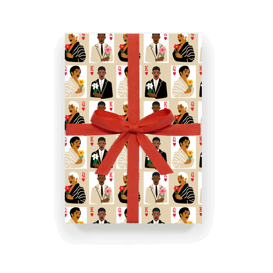 Wrapping Paper - Queens & Kings