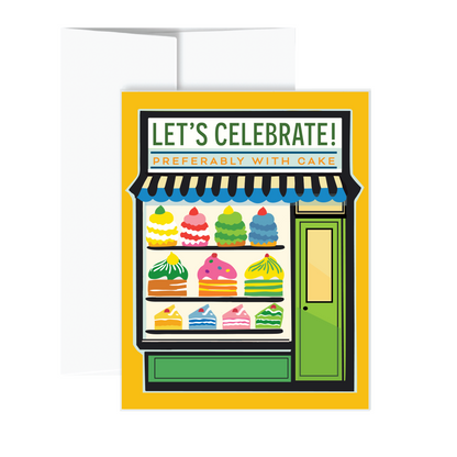 Greeting Card - Let's Celebrate