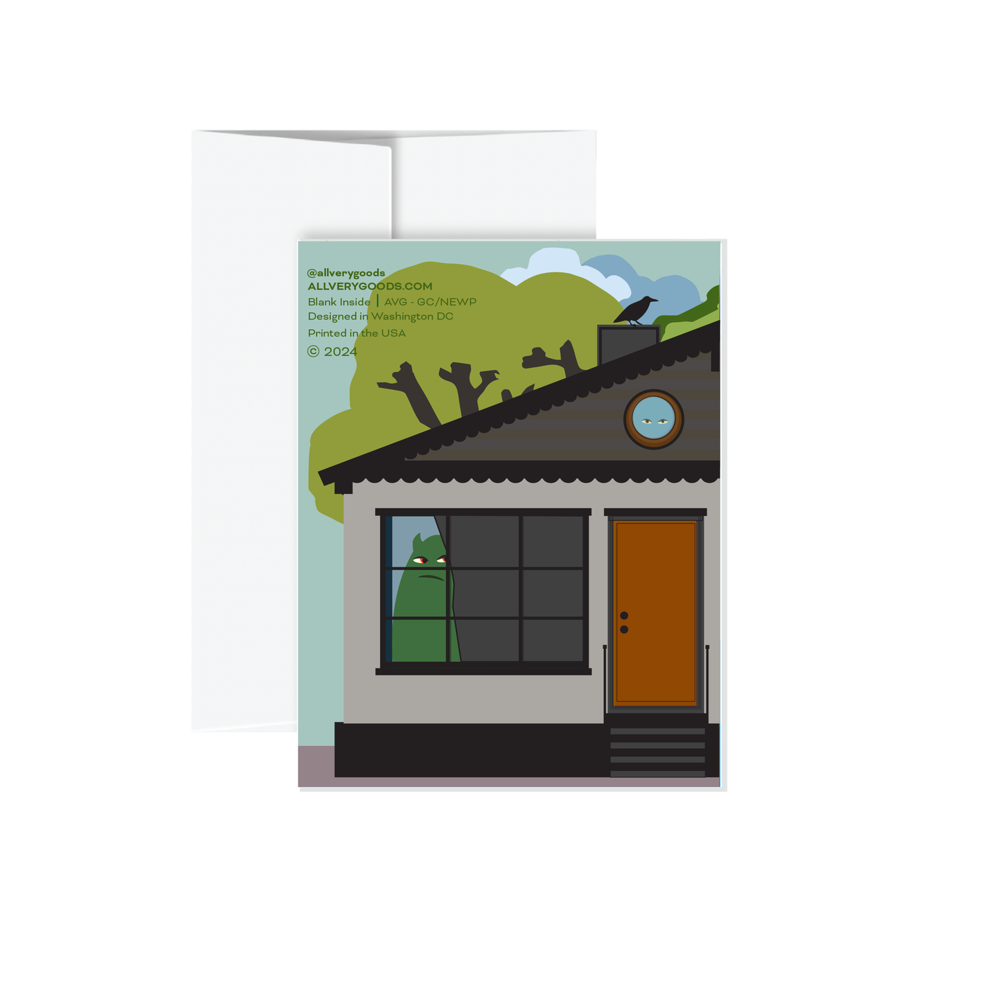 Greeting Card - New Place