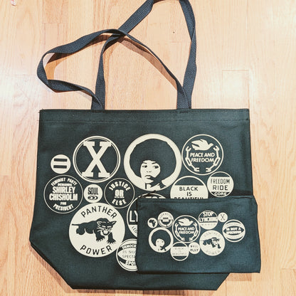 Tote Bag - Power Button (Hunter Green)