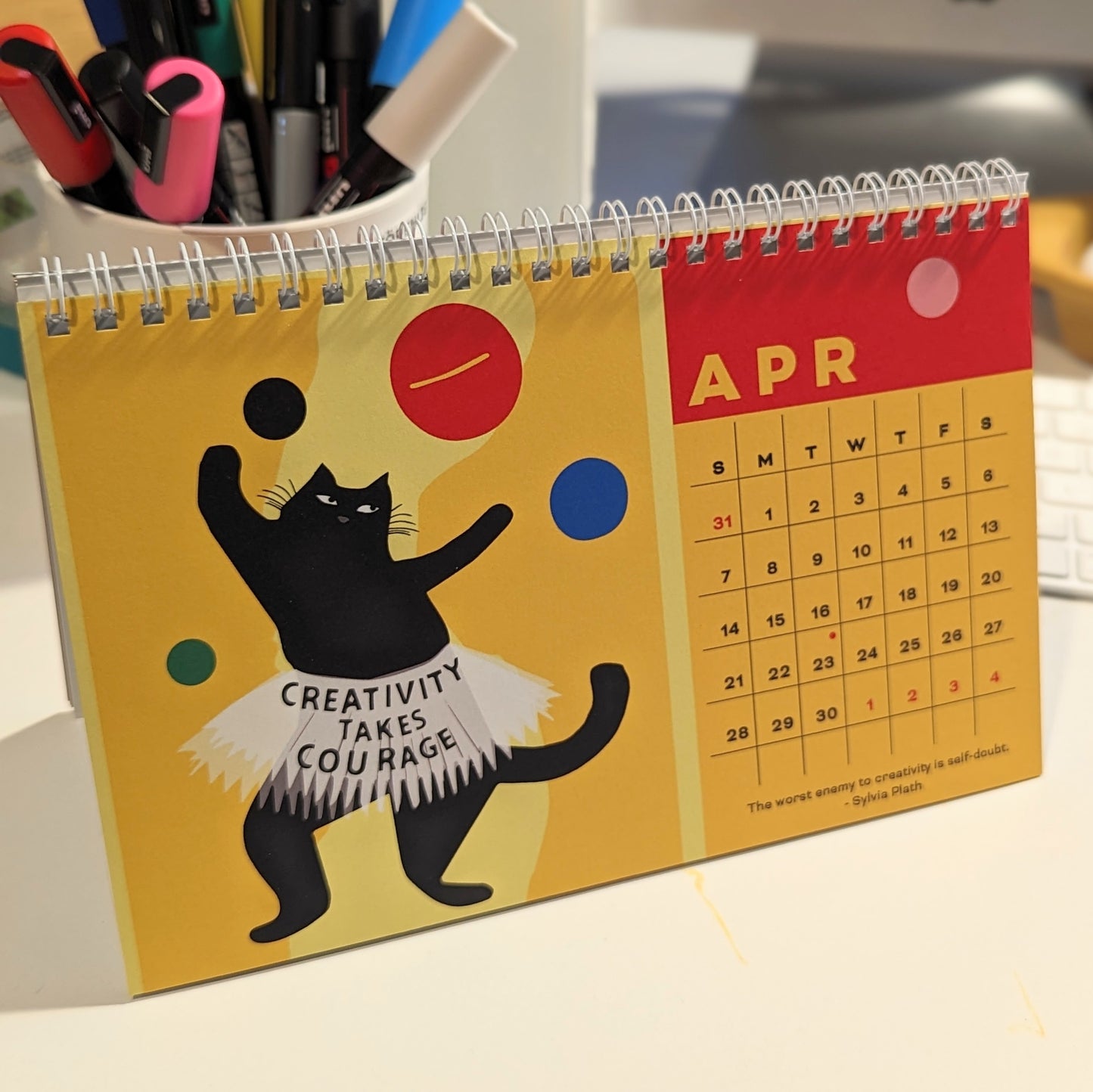 2024 Wise Cats Calendar