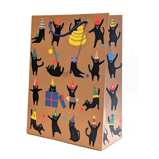 Gift Bag - Funky Cats