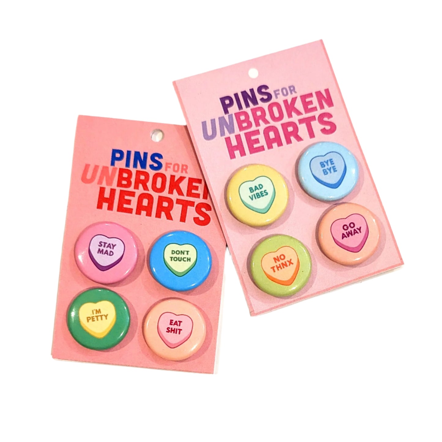 Button - Pins For Unbroken Hearts Set no. 2