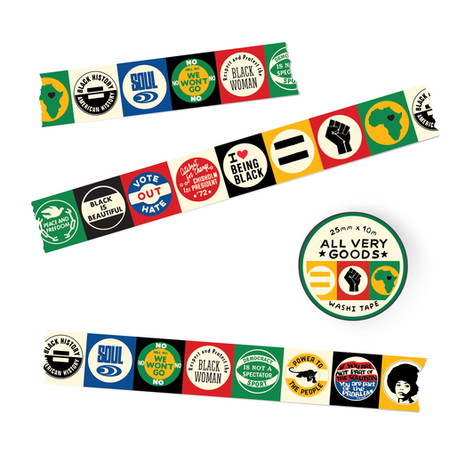 Washi Tape - Power Buttons