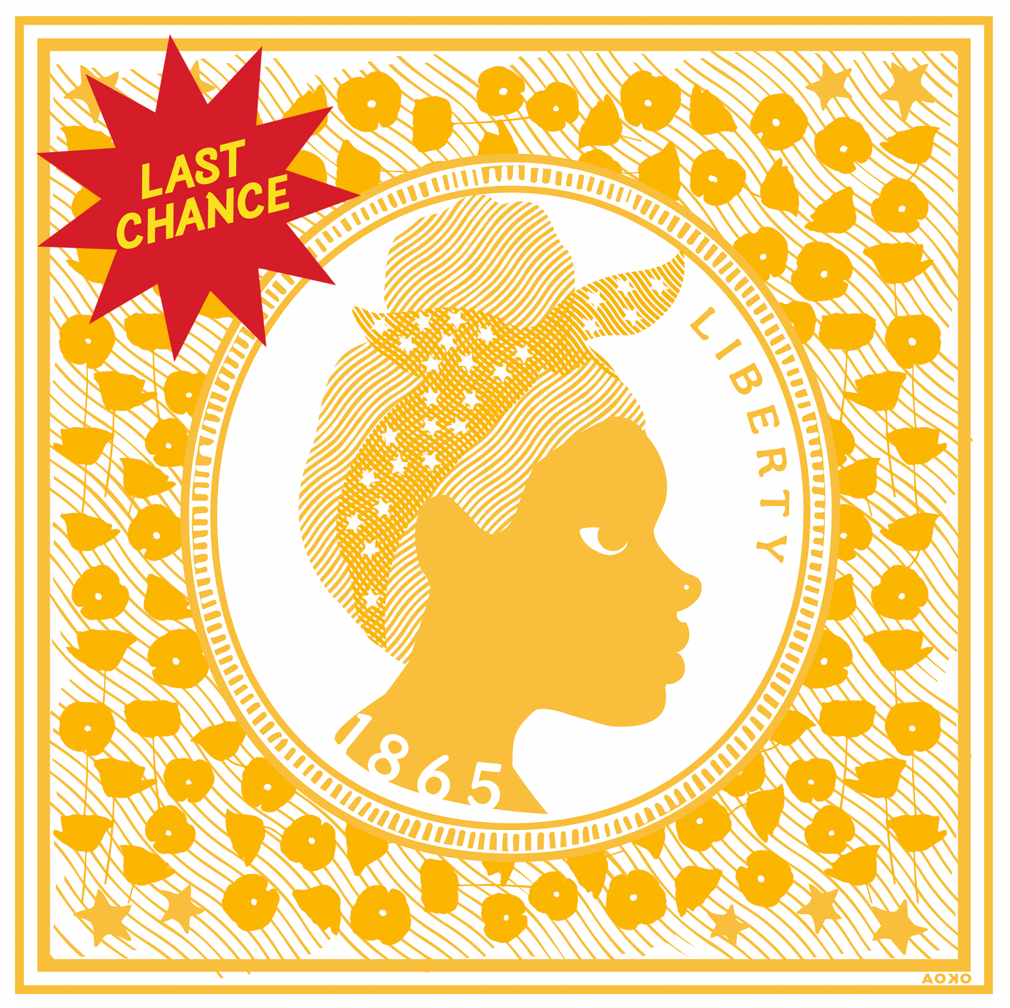 Bandana - Juneteenth (Liberty Coin)