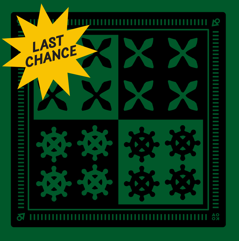 Bandana - In Balance (Dark Green)