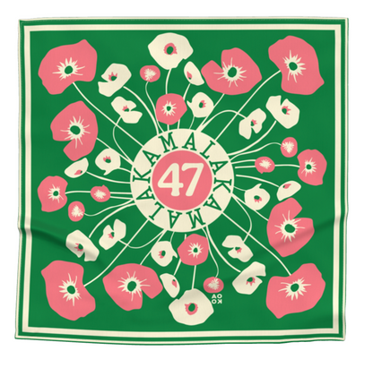 Kamala Harris Bandana - "47"