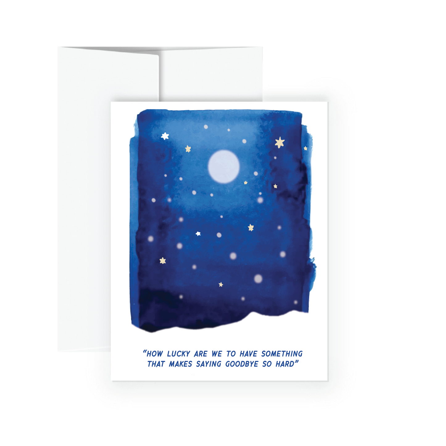 Greeting Card -  How Lucky We Are