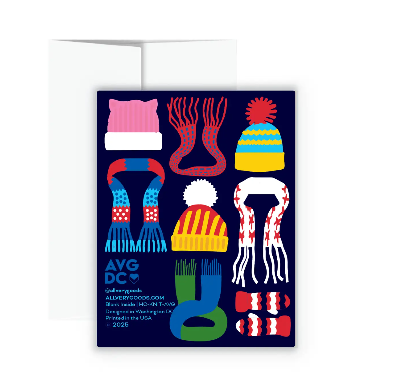 Holiday Card - Winter Knits