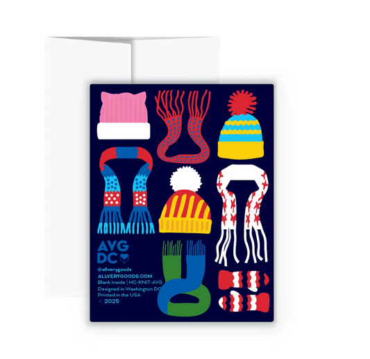 Holiday Card - Winter Knits