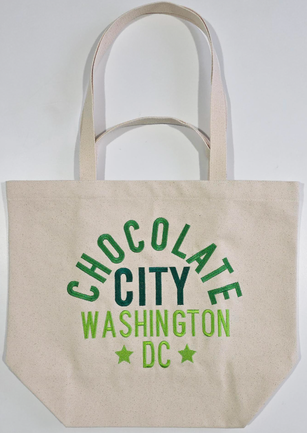 Tote Bag - New "Chocolate City" tote (Green)