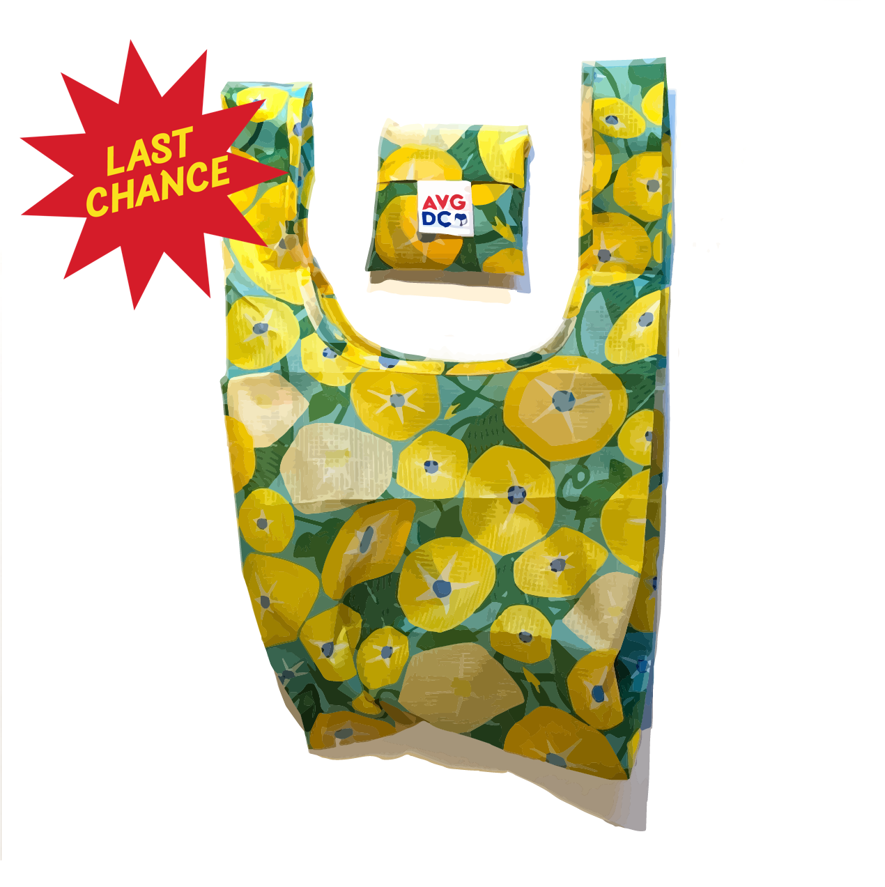 Reusable Bag (snack size) - High John (Morning Glory)