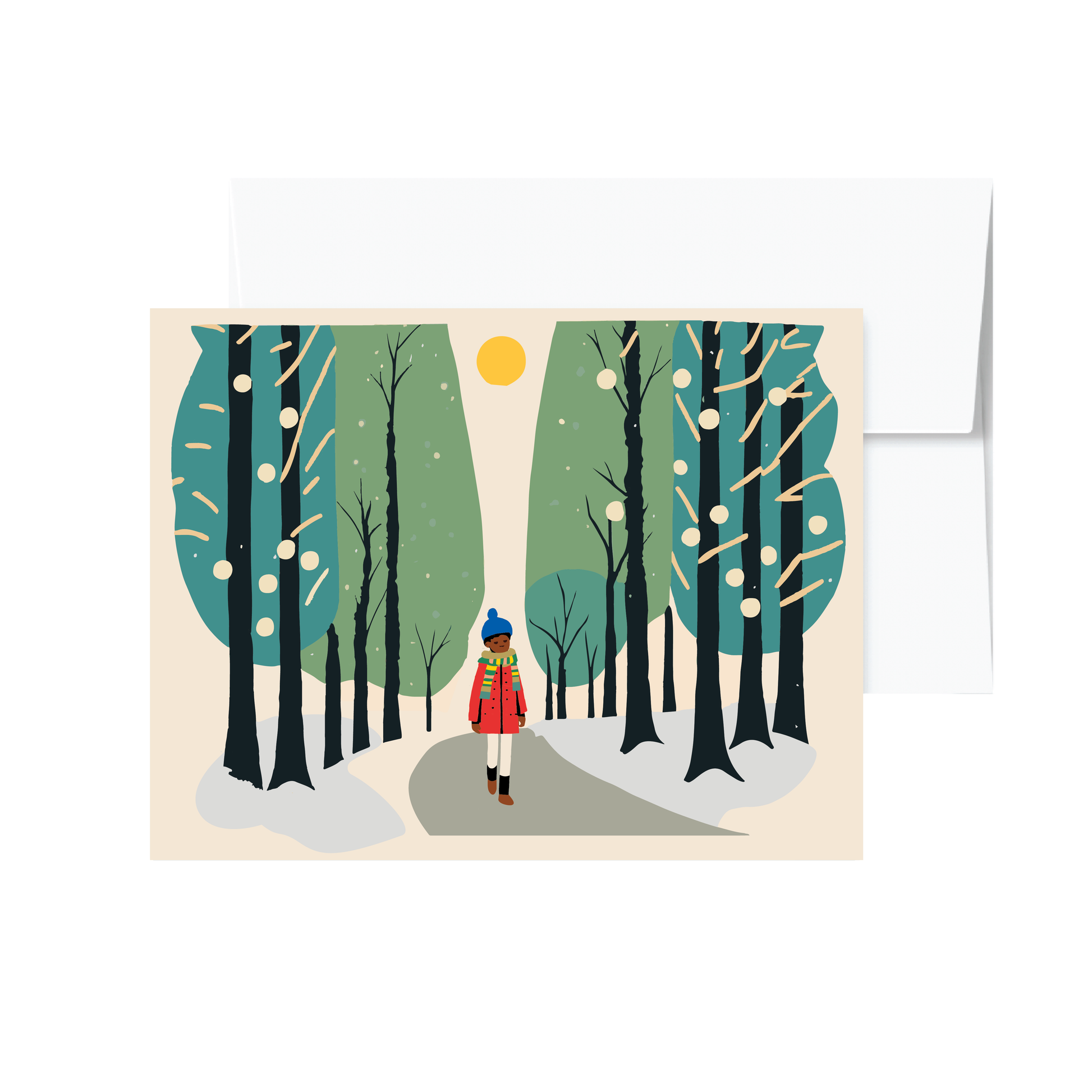 Winter Walk Washi Tape