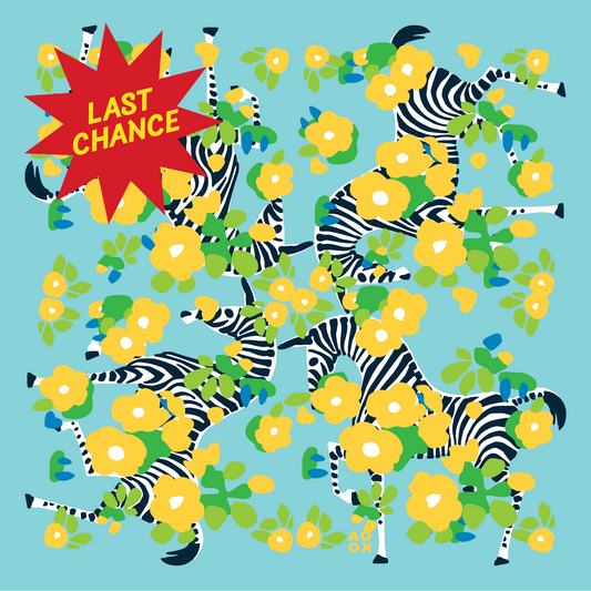 Bandana - The Zebras of Prince George's County (Blue)