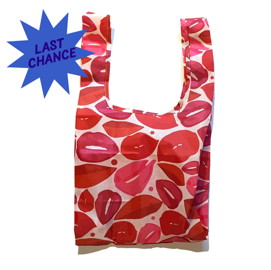 Reusable Bag (snack size) - Lips