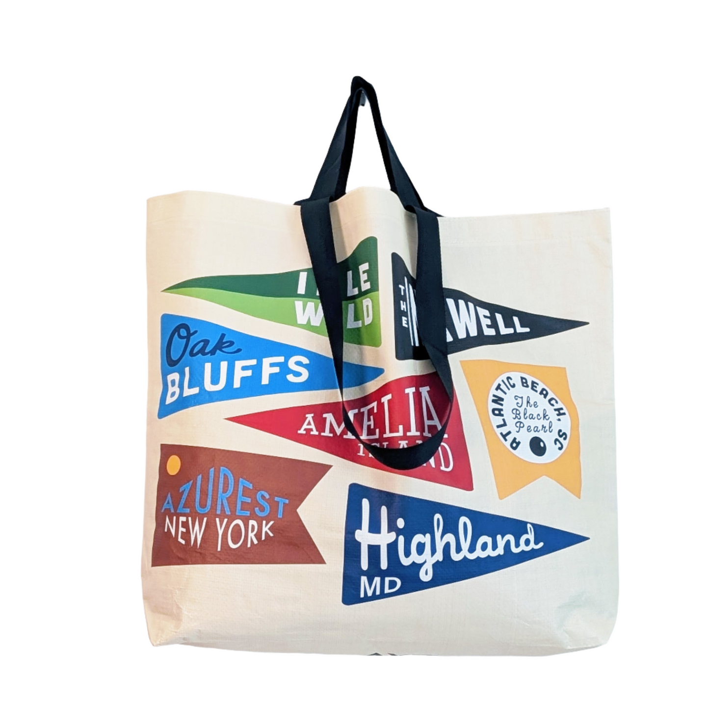 Tote Bag - Beach Flags (Polypropylene)