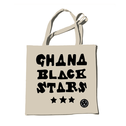 Black Stars Tote Bag