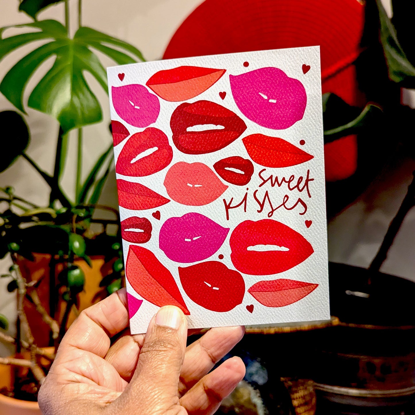 Greeting Card - Kisses