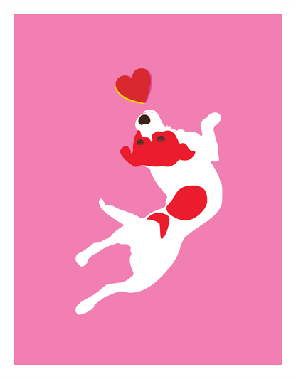 Greeting Card - Puppy Love