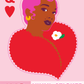 Sticker - Queen of Hearts