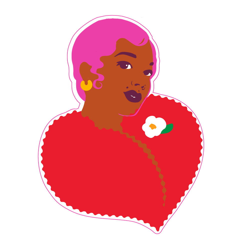 Sticker - Queen of Hearts