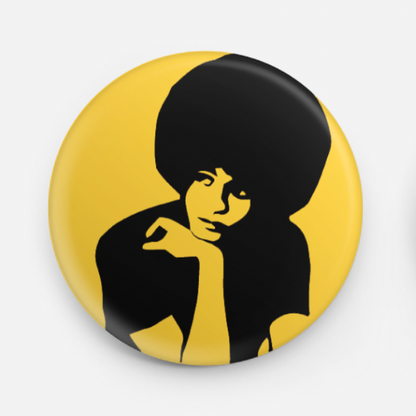 Button - Angela Davis