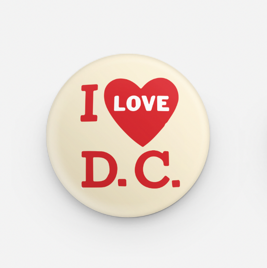 Button - I Love DC